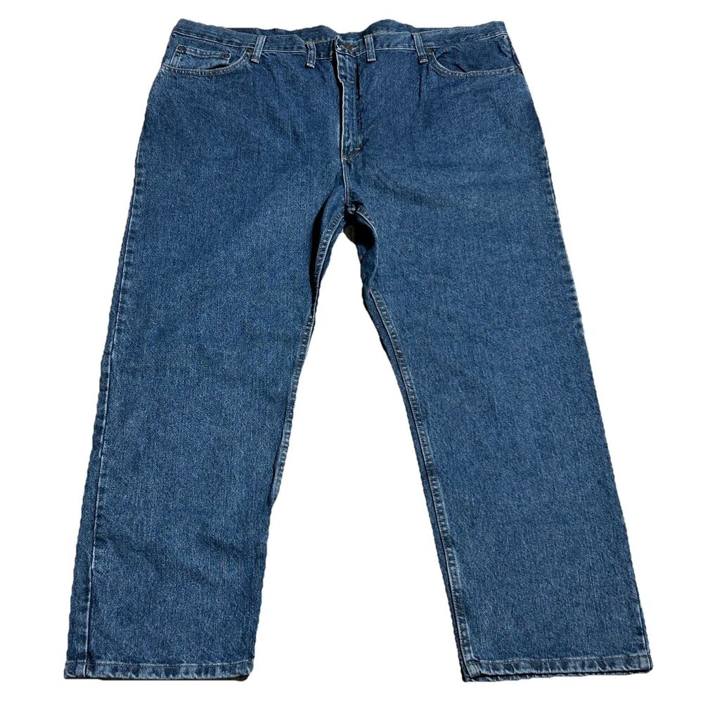 Wrangler Five Star Premium Jeans Regular‎ Fit Dark Wash Men’s 48x30 NWT